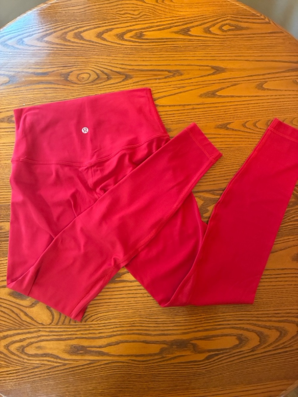 lululemon athletica Women’s bright red High-Waist Leggings